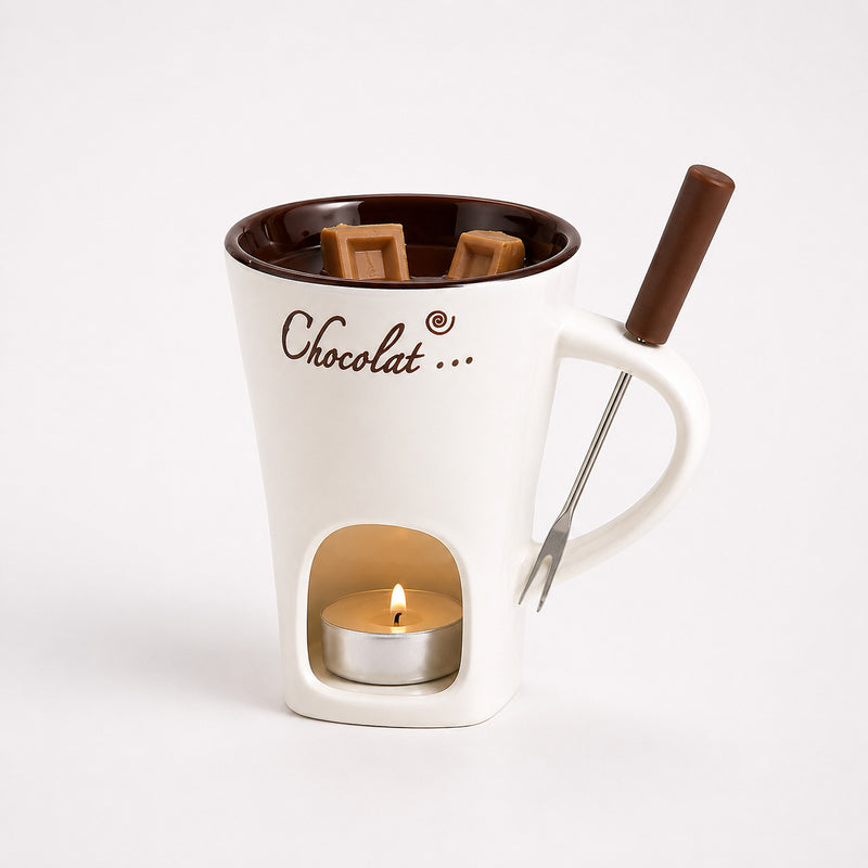Ceramic Fondue Cup Set
