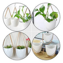 Ceramic Hanging Planter Set