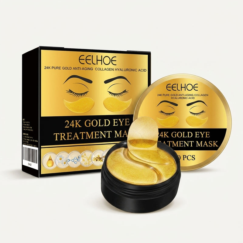 Gentle lifting patch for the skin around the eyes
