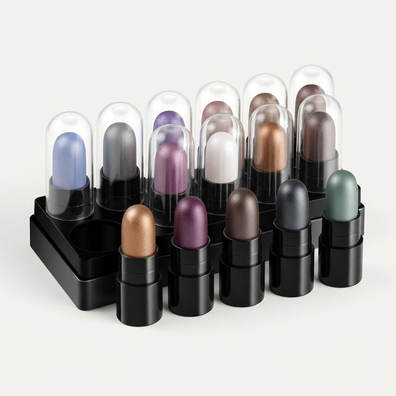 12-Piece Glitter Eyeshadow Stick Set
