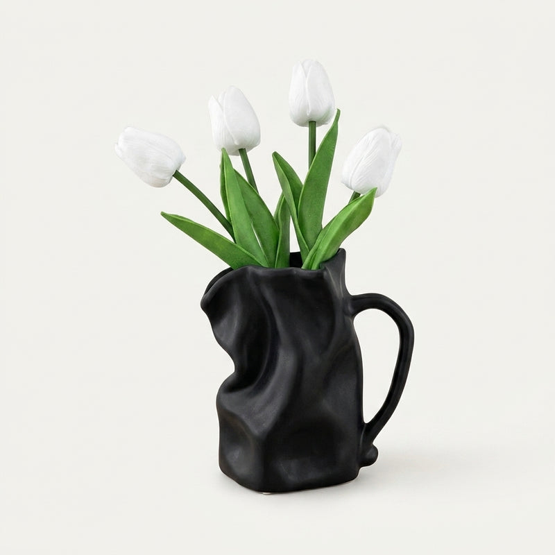 Modern Pleated Plant Pot