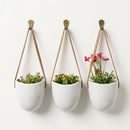 Ceramic Hanging Planter Set